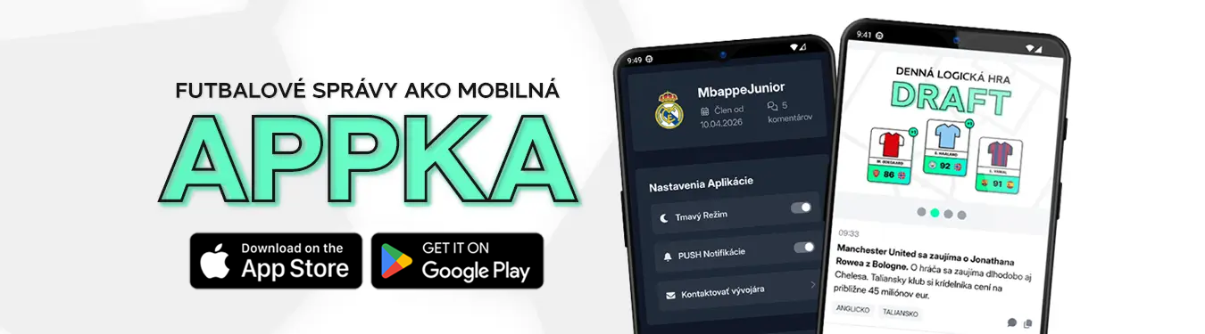 Futbalové správy - banner