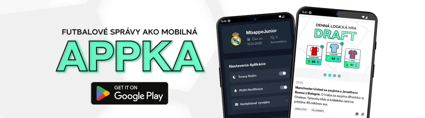 Futbalové správy - banner